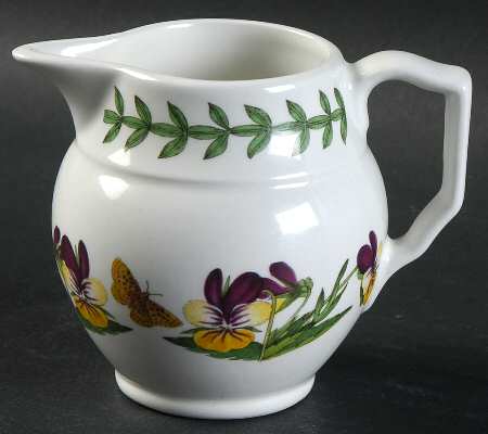 Botanic Garden 4 Oz Staffordshire Jug