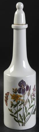 Botanic Garden Oil Or Vinegar Cruet and Stopper