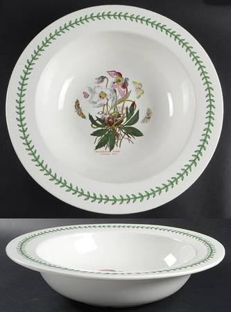 Botanic Garden 15" Large Salad Serving Bowl