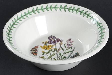 Botanic Garden Rim Cereal/Oatmeal Bowl