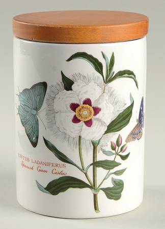 Botanic Garden 5" Storage Jar & Lid