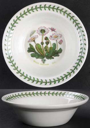 Botanic Garden Rim Cereal/Oatmeal Bowl