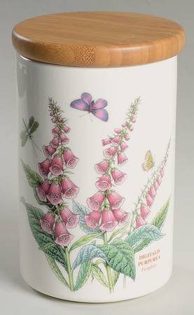 Botanic Garden 8" Storage Jar & Lid