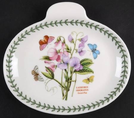 Botanic Garden Oval 1 Tab Handled Dish