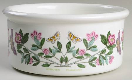 Botanic Garden 7" Round Vegetable/Souffle (Drum) by Portmeirion