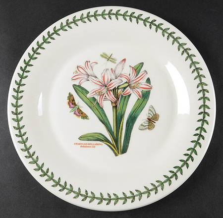 Botanic Garden Coupe Dinner Plate (M-Shape)