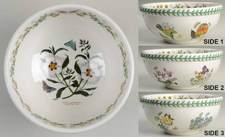 Botanic Garden 9" Salad Serving Bowl