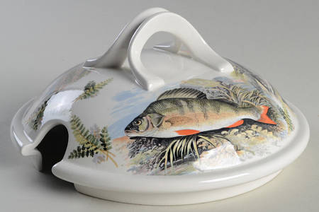 Compleat Angler Band Lid for Tureen