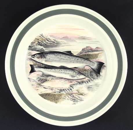 Compleat Angler Band Dinner Plate