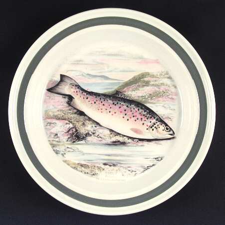 Compleat Angler Band Dinner Plate