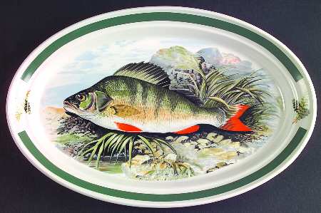 Compleat Angler Band 10" Oval Steak Platter