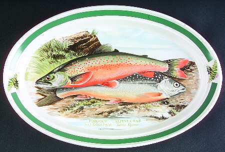 Compleat Angler Band 10" Oval Steak Platter