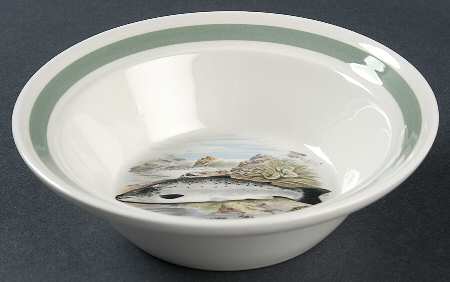 Compleat Angler Band Soup/Cereal Bowl