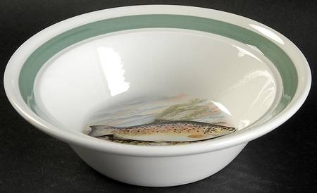 Compleat Angler Band Soup/Cereal Bowl