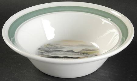 Compleat Angler Band Soup/Cereal Bowl