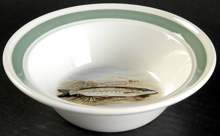 Compleat Angler Band Soup/Cereal Bowl