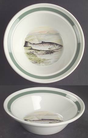 Compleat Angler Band Soup/Cereal Bowl