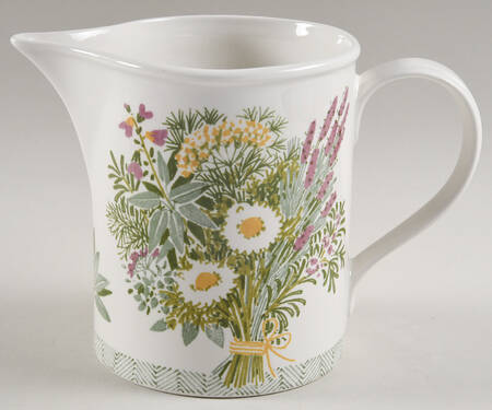 Garden Herbs Small Pitcher