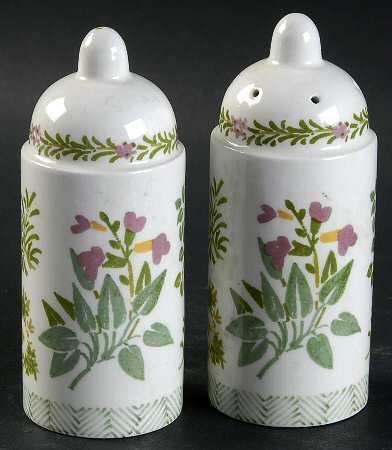Garden Herbs Salt & Pepper Set