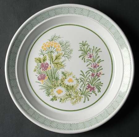 Garden Herbs Salad Plate