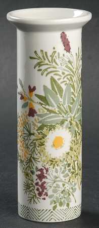 Garden Herbs 5" Serif Vase