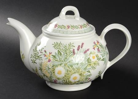 Garden Herbs Teapot & Lid