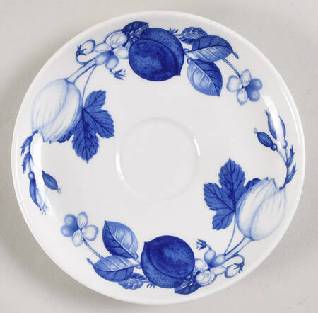 Harvest Blue Saucer for Demitasse Cup