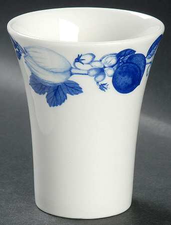 Harvest Blue China Bathroom Tumbler