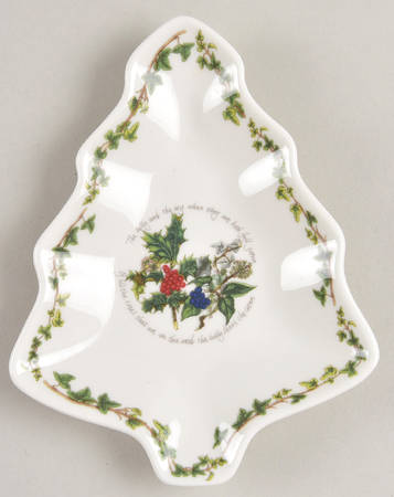 The Holly and The Ivy Small Tree Shaped Dish