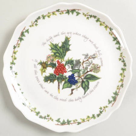 The Holly and The Ivy Top Tray for 2 Tier Serving Tray