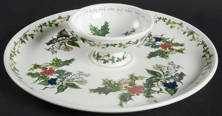 The Holly and The Ivy Chip/Dip Set (2 Piece)