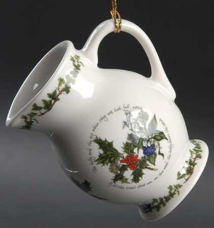 The Holly and The Ivy Jug Ornament