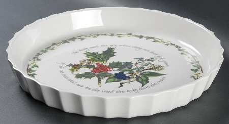 The Holly and The Ivy 12" Quiche
