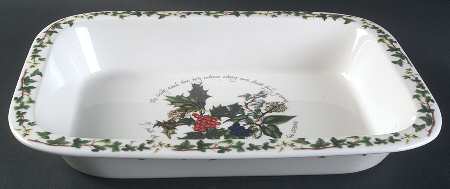 The Holly and The Ivy 13" Rectangular Roaster