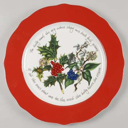 The Holly and The Ivy Service Plate (Charger)