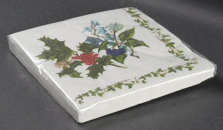 The Holly and The Ivy Package of Paper Luncheon Napkins
