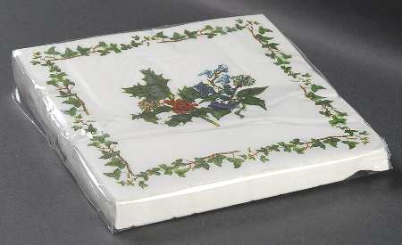 The Holly and The Ivy Package of Paper Dinner Napkins