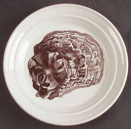 Kingdom of The Sea Salad Plate