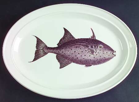 Kingdom of The Sea 14" Oval Serving Platter