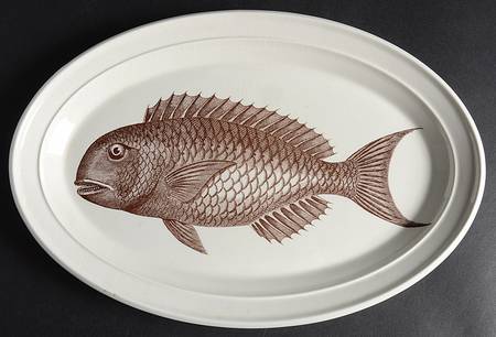 Kingdom of The Sea 13" Oval Steak Platter