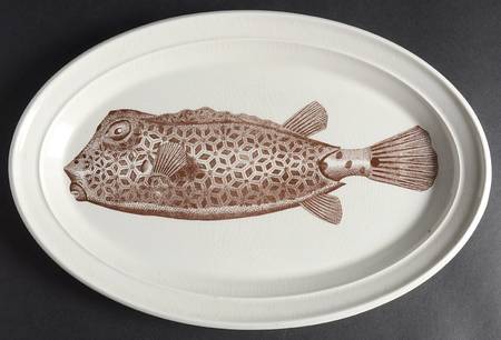 Kingdom of The Sea 13" Oval Steak Platter