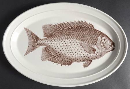Kingdom of The Sea 13" Oval Steak Platter