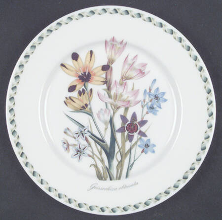 Ladies Flower Garden Bread & Butter Plate