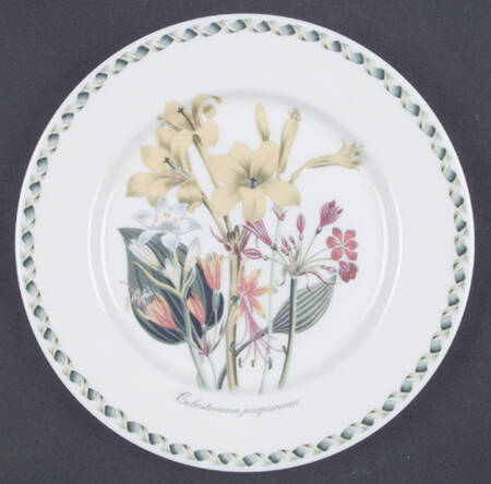 Ladies Flower Garden Bread & Butter Plate