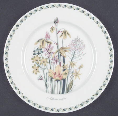 Ladies Flower Garden Bread & Butter Plate