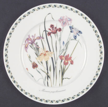 Ladies Flower Garden Salad Plate