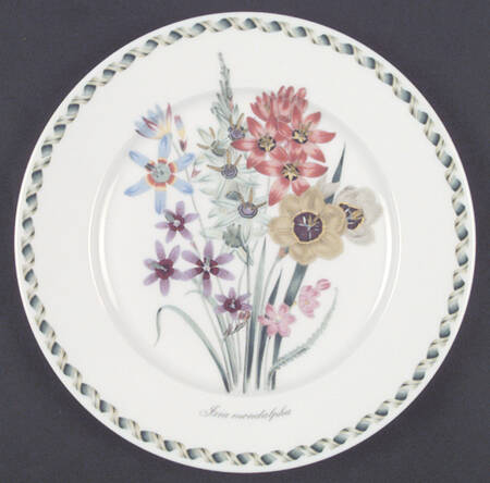 Ladies Flower Garden Salad Plate