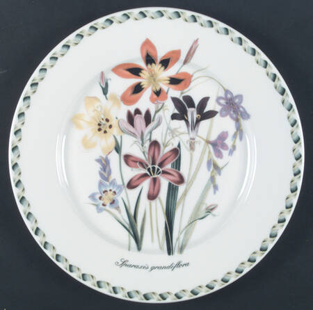 Ladies Flower Garden Dinner Plate