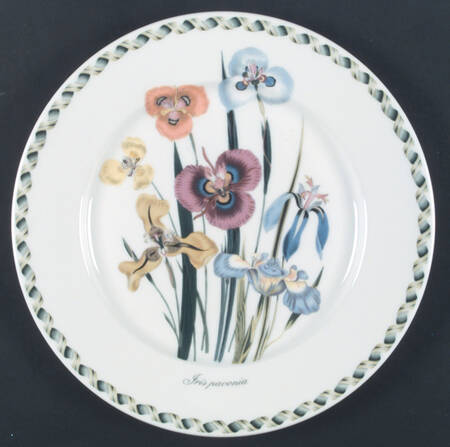 Ladies Flower Garden Dinner Plate