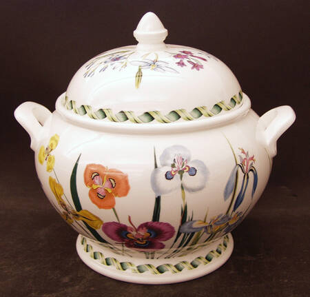 Ladies Flower Garden Tureen &  Lid